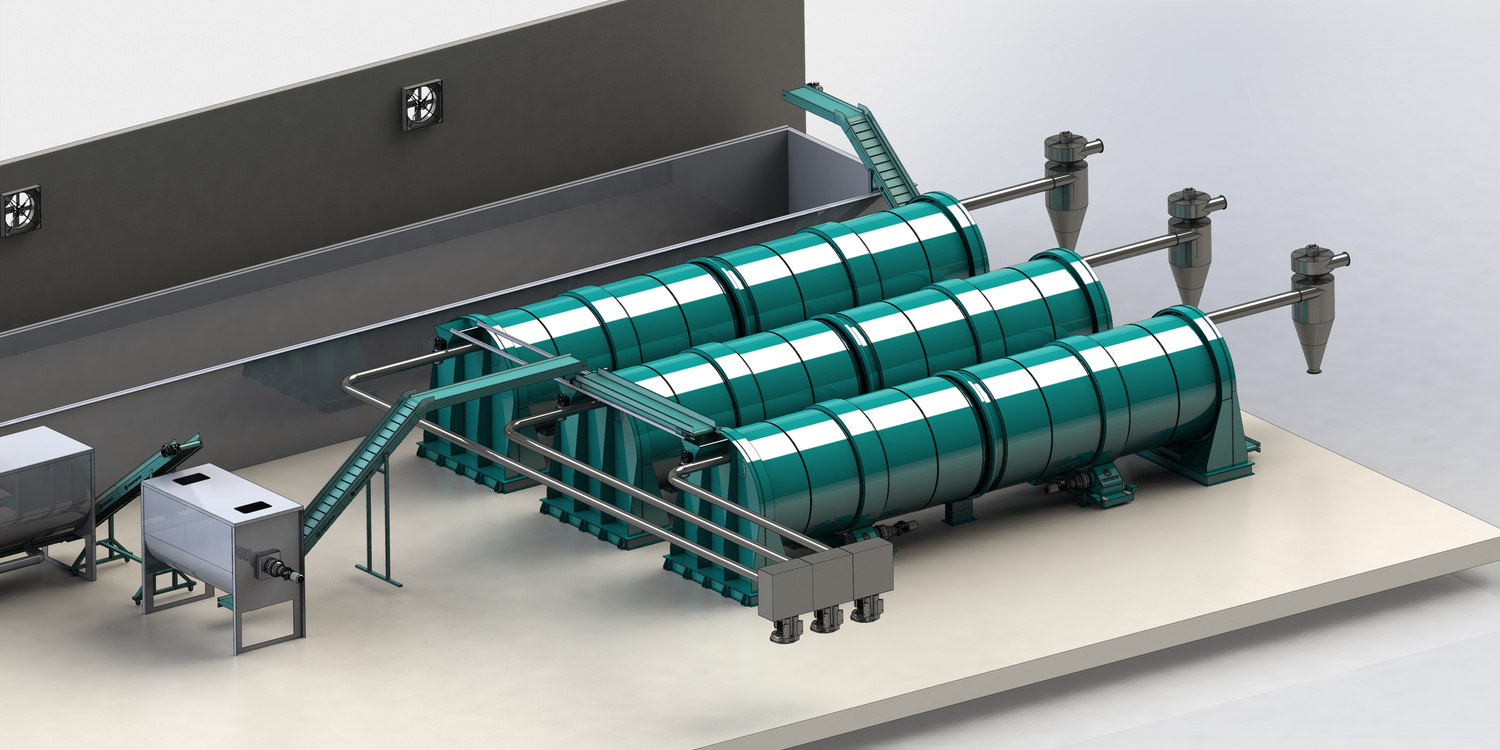 composter organik gübre fabrikası projesi, organik gübre makinesi, sıfır atık makinesi, kompost makinesi, biohumus makinesi, otomatik kompost makinesi, çiftlik gübresi makinesi, üç boyutlu proje , biohumus organik gübre fabrika projesi, bioreaktör 