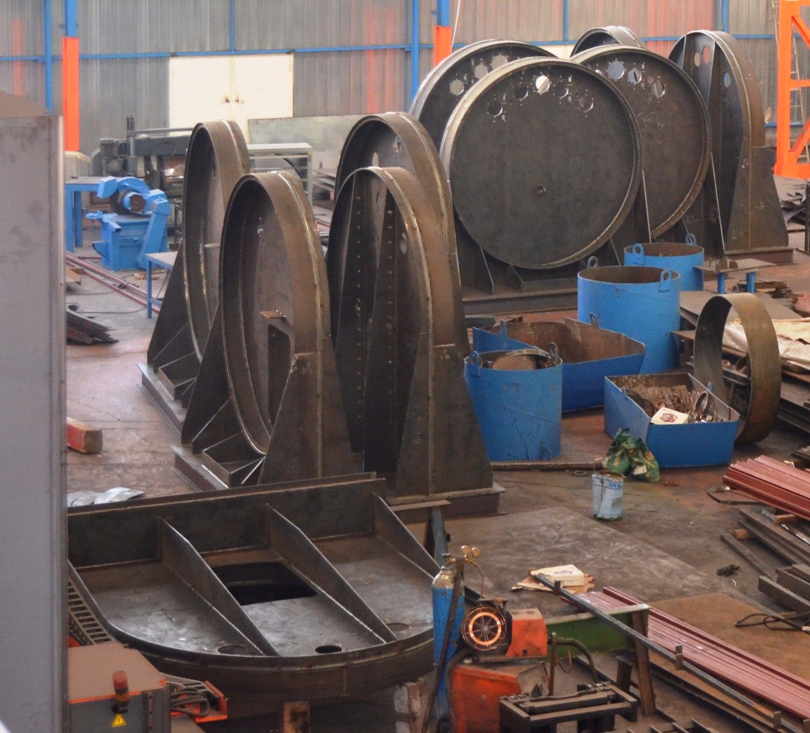 tamamlanmı composter organik kompost gübre projesi ekipman imlatı kayanklı imalat